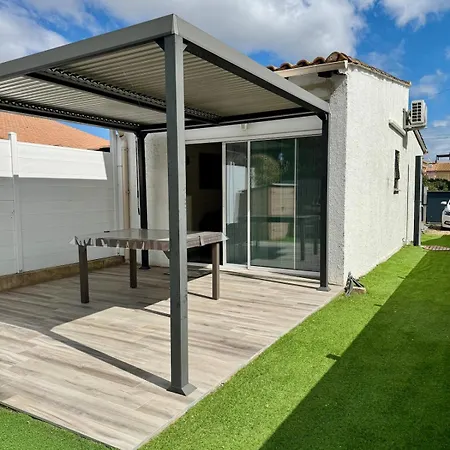 Plein Sud - 3 Pers - - Terrasse - Barbecue - Clim - Parking -histoire De Cles Апартаменты Агд